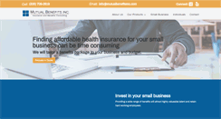 Desktop Screenshot of mutualbenefitsinc.com