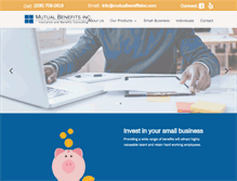 Tablet Screenshot of mutualbenefitsinc.com